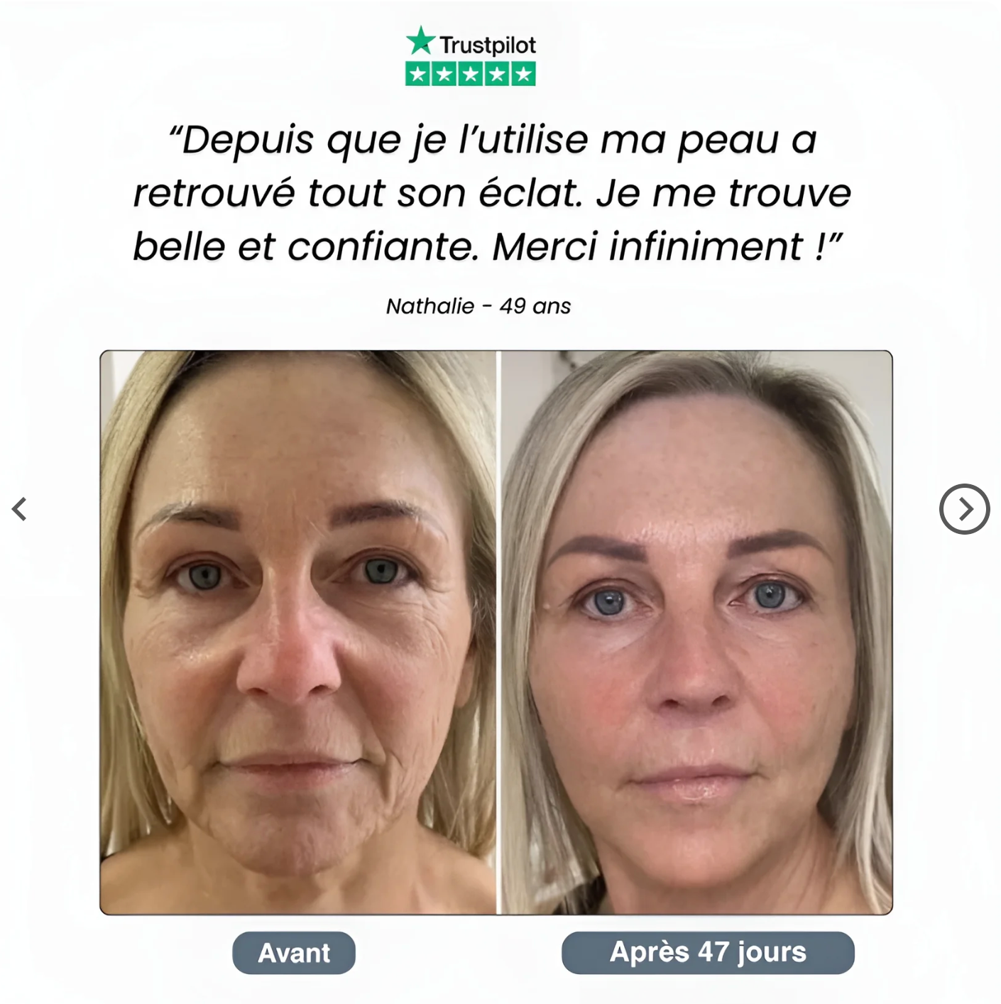 Appareil Anti-Rides Visage & Cou à Technologie LED & Micro-Courant